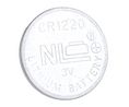 Knopfzellen-Batterie, Lithium-Mangan-Dioxid, CR1220, 3V, 36mAh, Packung à 5 Stück